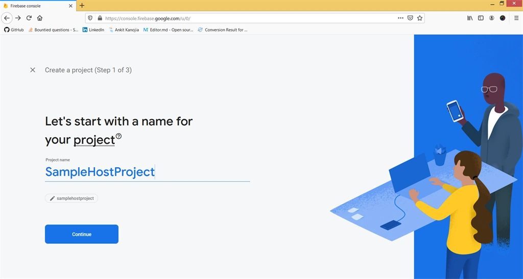 Host Static Website Using Firebase Hosting Service