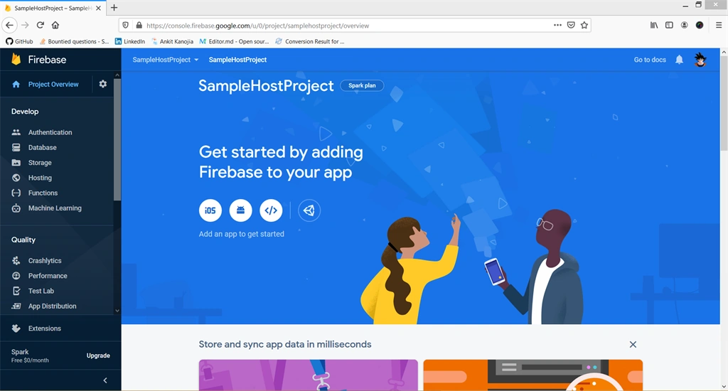 Host Static Website Using Firebase Hosting Service