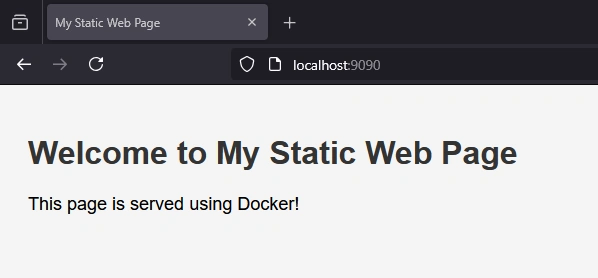 Output in the Browser