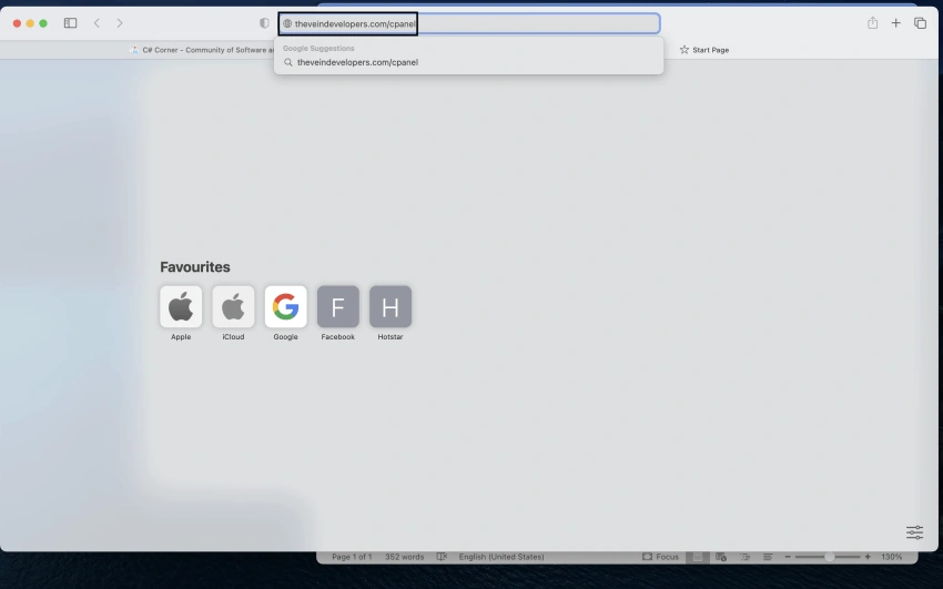 Hosting A Website Using Cpanel