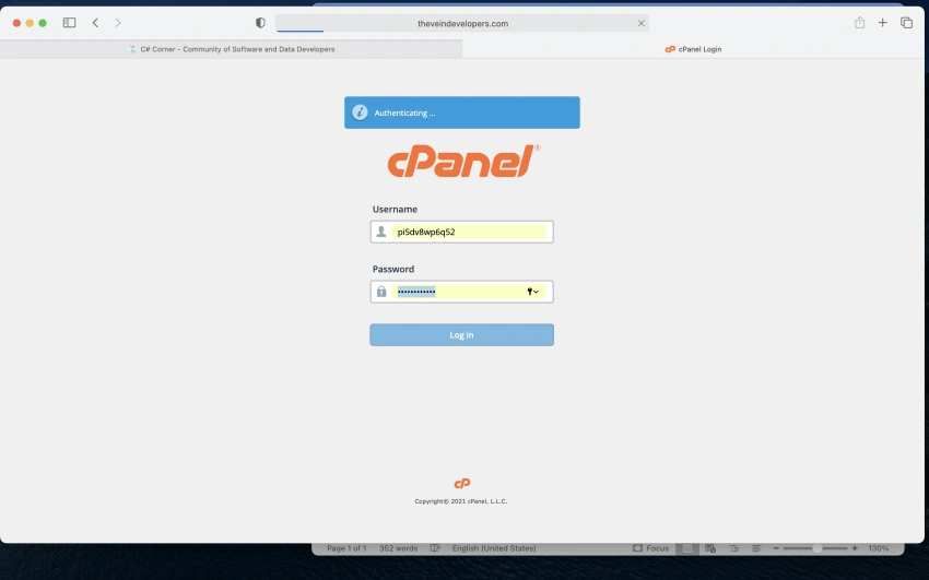 Hosting A Website Using Cpanel