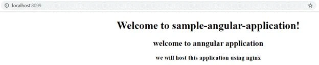 Hosting Angular Application Using nginx