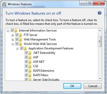 Windows features