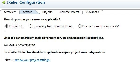 Hot Reloading Using JRebel For Java Application