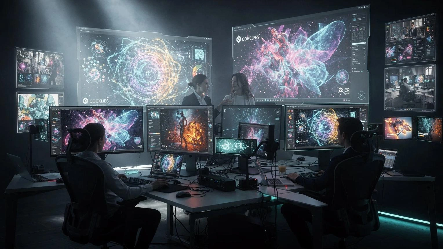 AI visual content creation