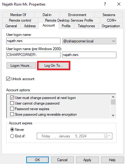 Logon