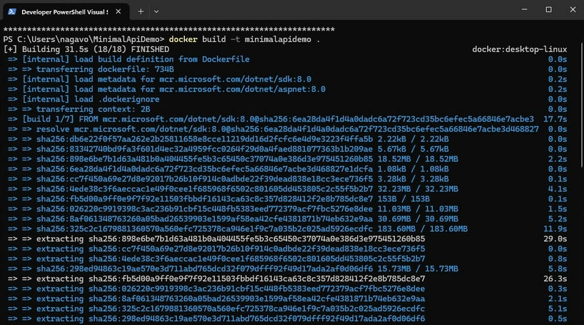 Docker image
