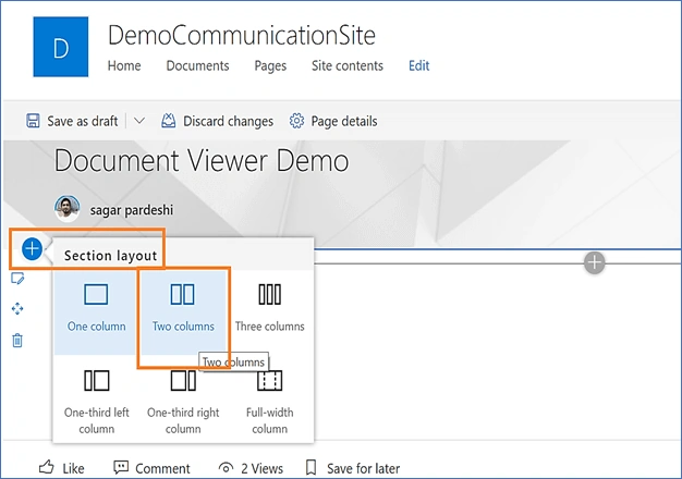 How Open Selected Document In File Viewer (Word, Excel, Power Point And PDF) In SharePoint Modern Sites