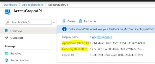 How To Access Microsoft Graph API In Console Application