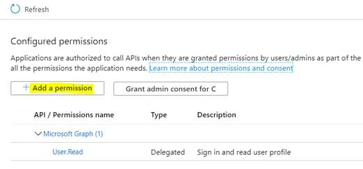Add permissions