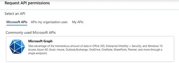 Request API permission