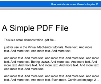 Sample pdf file