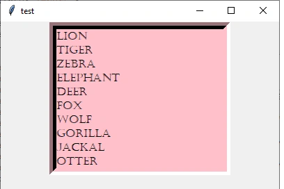 How To Add Listbox In Tkinter In Python