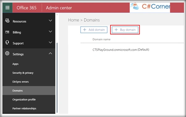 Admin Center
