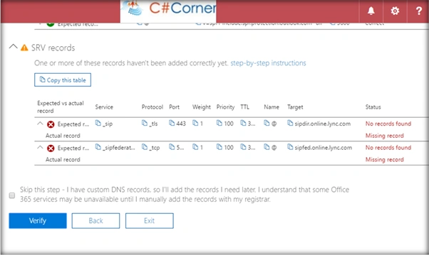 Admin Center