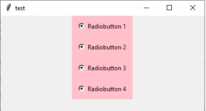 How To Add A RadioButton In Tkinter In Python