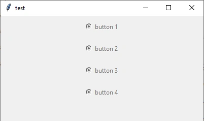 How To Add A RadioButton In Tkinter In Python