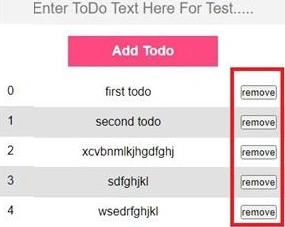 Second and fourth todo