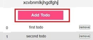 Second todo