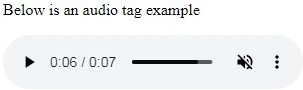 audio tag