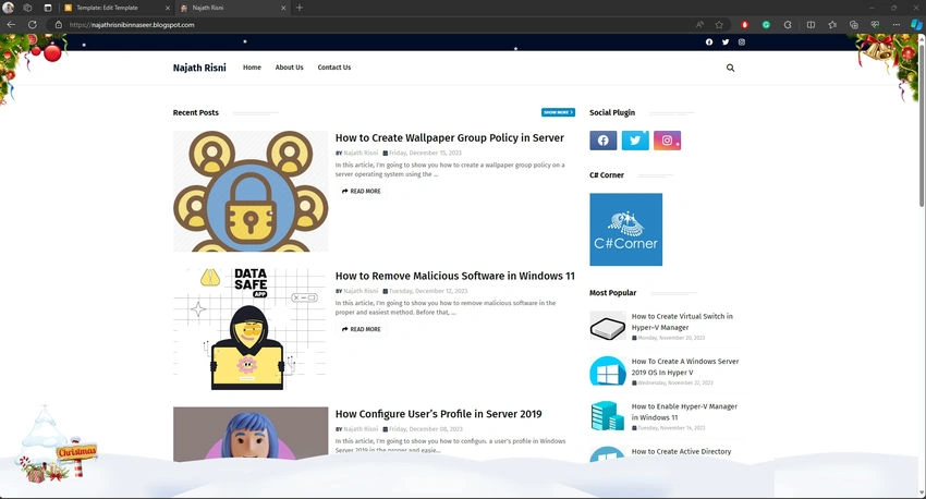 Website updated