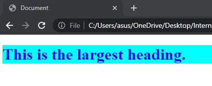 Inline CSS output image