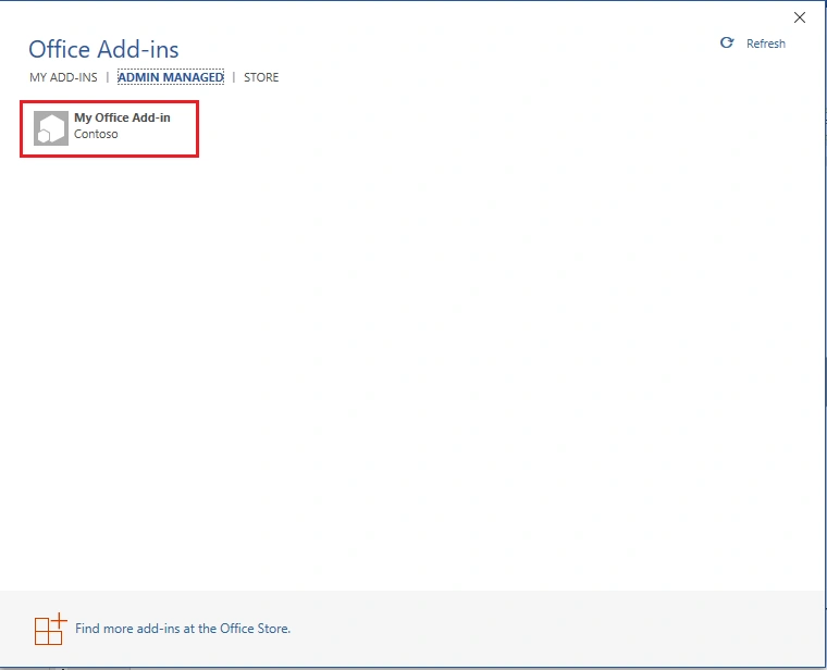 How to add Custom Add-ins to your Word