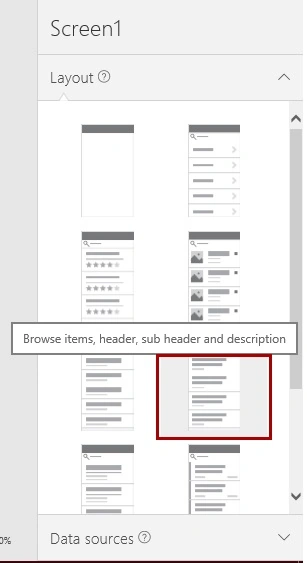 Add the layout