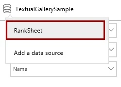 Data Source to App