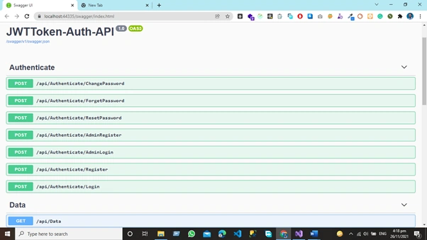 How To Add JWT Bearer Token Authorization Functionality in Swagger