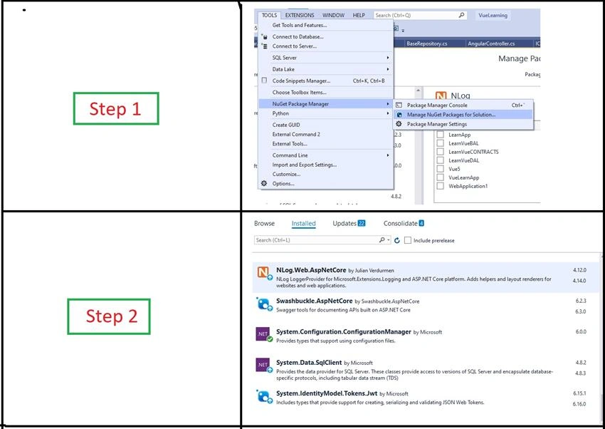 How To Add KendoUI Grid In Angular With .NET Core API With Multilayer Architecture
