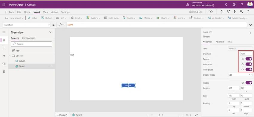 How To Add Marquee (Scrollable Text) In PowerApps