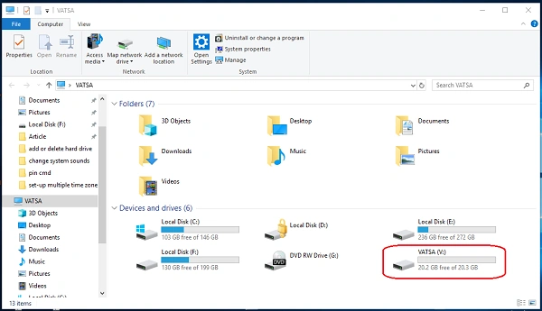 navigate This PC