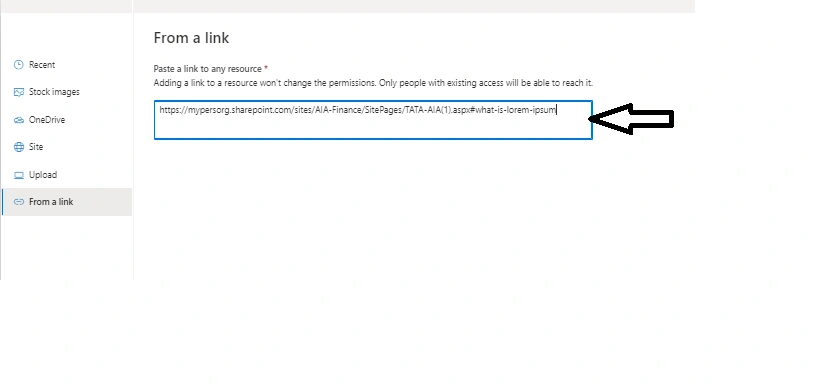 How To Add Page Anchor Links Using Quick Links Web Part In SharePoint Online Modern Page