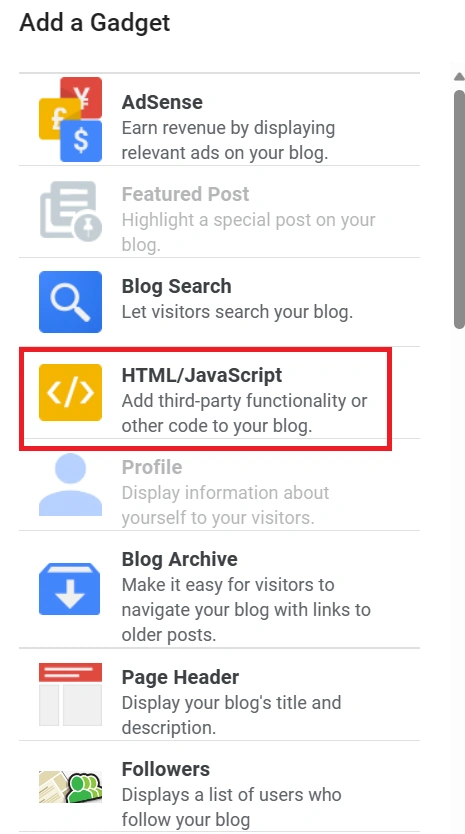 Step 3: Adding HTML/JavaScript