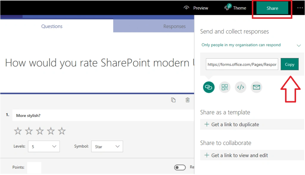 How To Add Quiz Or Survey On SharePoint Online Modern Page Using Microsoft Forms
