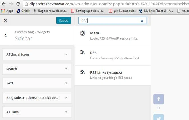 RSS plugin