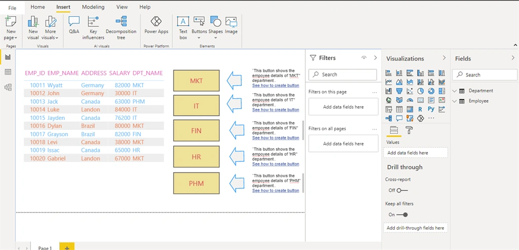 How To Add Text Box And Shapes In Power BI Reports