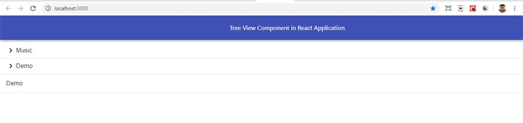 How To Add TreeView Component In React Application