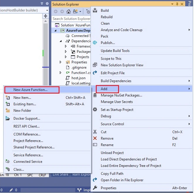 Name Azure function
