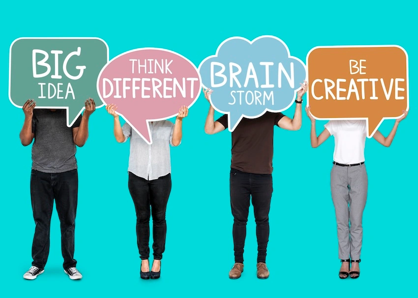Think about things differently