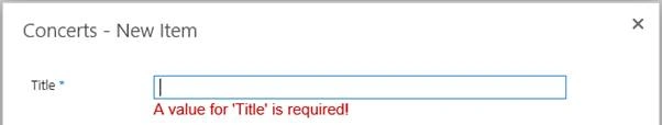How To Apply Custom Validation On A SharePoint Form (New And Edit)