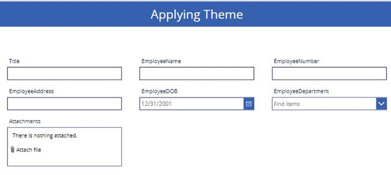 Data requirements