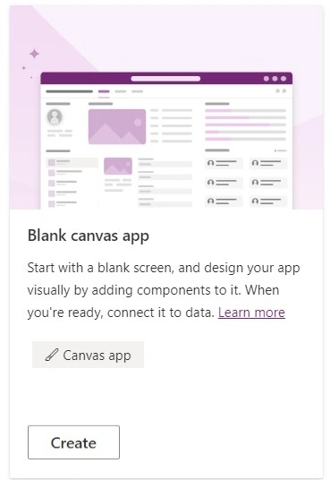 Blank app