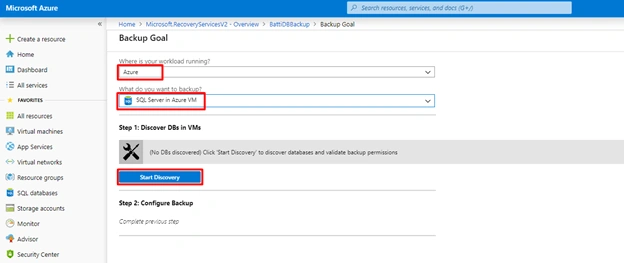 How To Back Up SQL Server In Azure