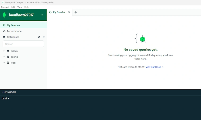 Create Sample mongodb Database