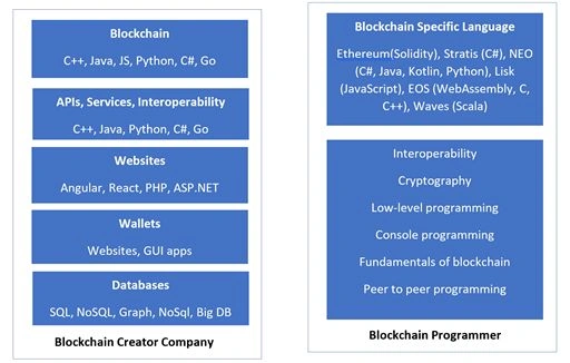 Blockchain engineer skills
