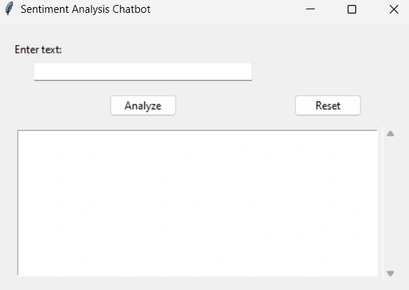 Sentiment Analysis Chatbot