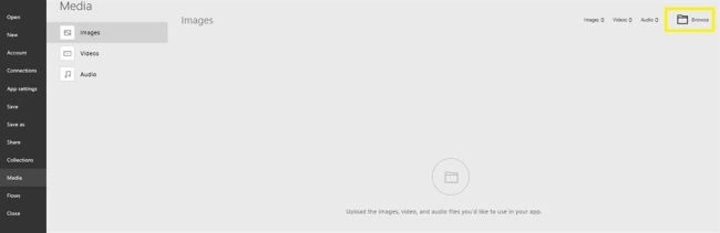 Browse option