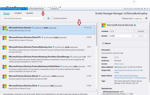 How To Bulk Import IoT Devices In Azure IoT Hub Using C#